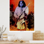 Goyathlay ~ Geronimo Poster (Küche)