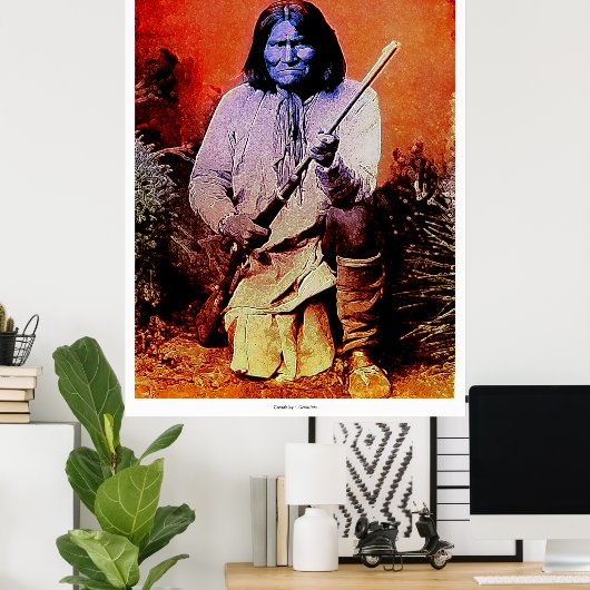 Goyathlay ~ Geronimo Poster (Heimbüro)