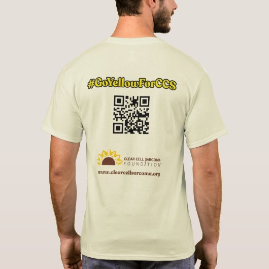 #GoYellowForCCS - Brother Tshirt (Rückseite)