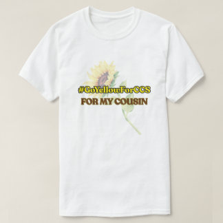 #GoYellowForCCS - Cousin-Hemd T-Shirt
