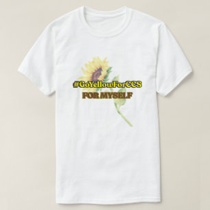 #GoYellowForCCS - mein Tshirt