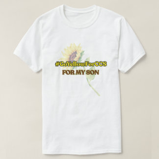 #GoYellowForCCS - Son-Hemd T-Shirt