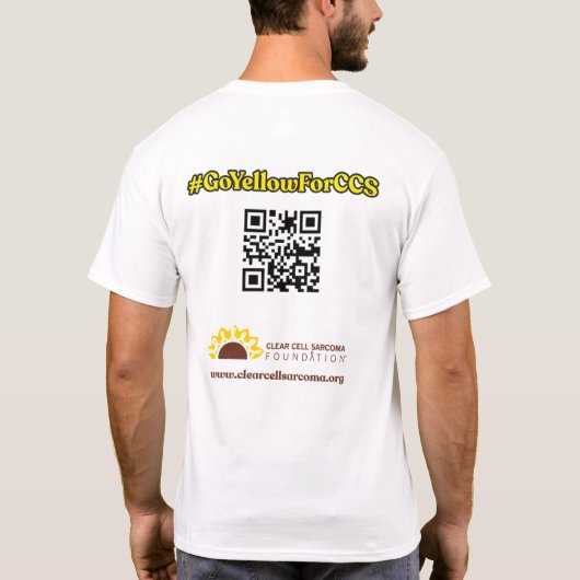 #GoYellowForCCS - Tochter-Hemd T-Shirt (Rückseite)