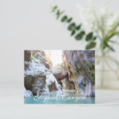 Göynük Canyon, Kemer, Antalya, Türkei Postkarte (Stehend Vorderseite)