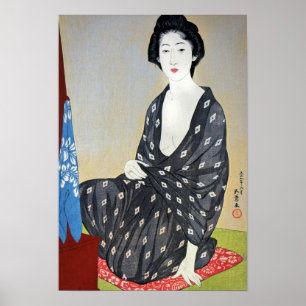 Goyo Woman in Summer Garment Poster