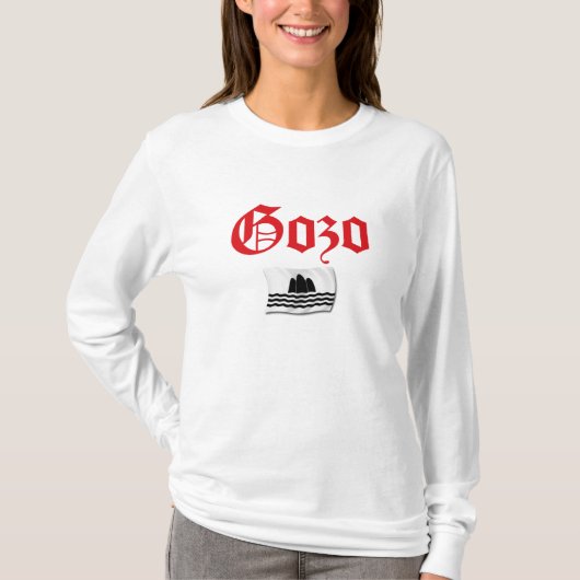 Gozo Flagge T-Shirt (Vorderseite)