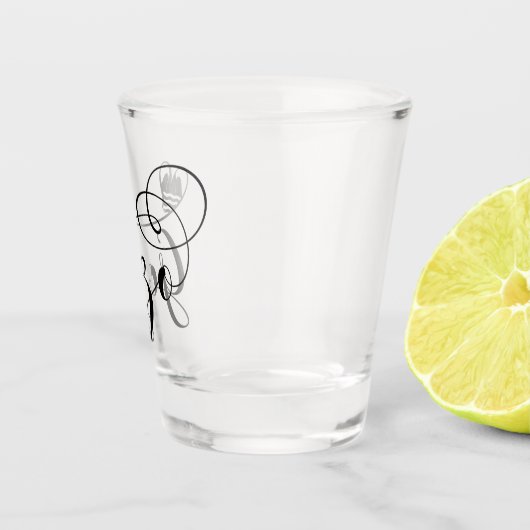 Gozo Herzenflagge, Gozitan, Insel Gozo Schnapsglas (Rechts)