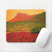 Gozo Zitadellenansicht Mousepad (Mit Mouse)