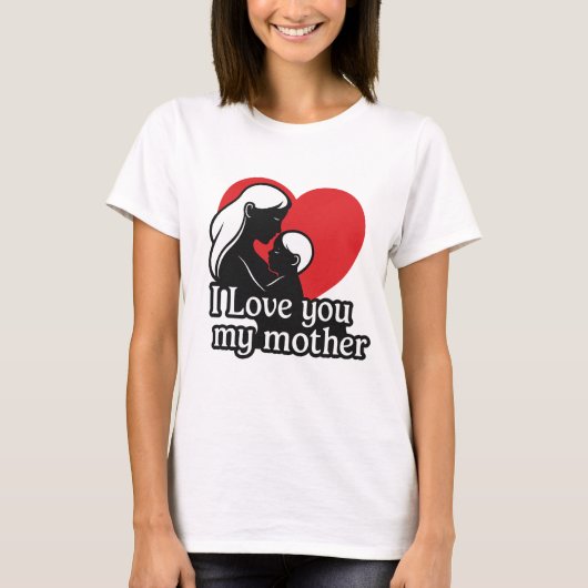 GOZZAL – "Ich liebe dich, meine Mutter" T-Shirt – (Vorderseite)