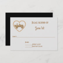 GP Off Road 4X4 & Name in Heart Wedding RSVP