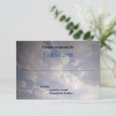 GP Off Road 4X4 Wedding RSVP Einladung (Stehend Vorderseite)