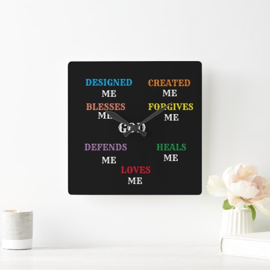 GPD ENTWICKELT ME CLOCK QUADRATISCHE WANDUHR (Zuhause)