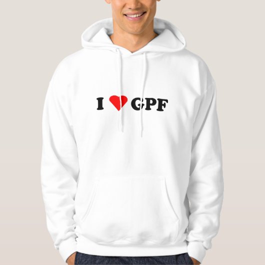 GPF LogoHoodie Hoodie (Vorderseite)