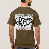 GPJams Musiker T-Shirt (Rückseite)