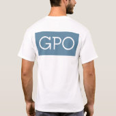 GPO Siegel-Shirt T-Shirt (Rückseite)