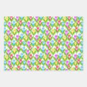 GPS-Blume Geschenkpapier Set (Vorderseite 2)