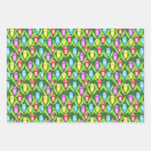 GPS-Blume Geschenkpapier Set (Vorderseite)