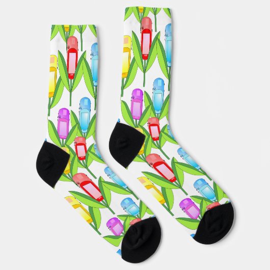 GPS-Blume Socken (Rechts)