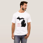 GPS Coordinates of Holland Michigan T-Shirt (Vorne ganz)