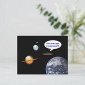 GPS got Postkarte (Stehend Vorderseite)