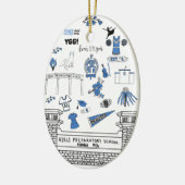 GPS Oval Ornament (Links)