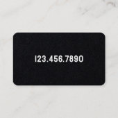 GPS-Service Premium Visitenkarte (Rückseite)