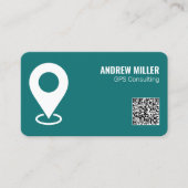 GPS Services QR Visitenkarte (Vorderseite)