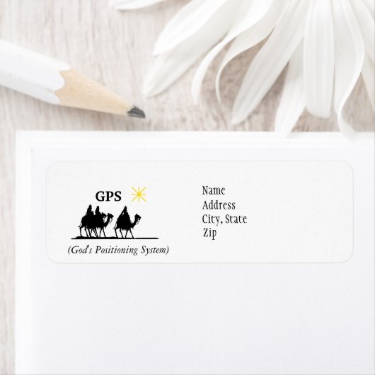 GPS-Systemadressen-Labels für Gott (Insitu)
