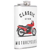 GPZ 900R Ninja ZX900A Motorrad Biker Flachmann (Rechts)