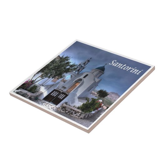 GR034 SANTORINI, Griechenland, Fliese (Seite)