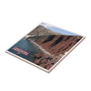 GR072 SANTORINI Thera, Griechenland, Fliese