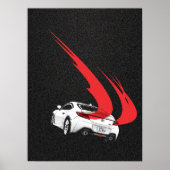 GR86 Touge Lights Poster (Vorne)