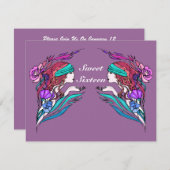 GR8 16. GEBURTSTAG 16 LÄDT PARTY EINLADUNGEN EIN (Vorne/Hinten)