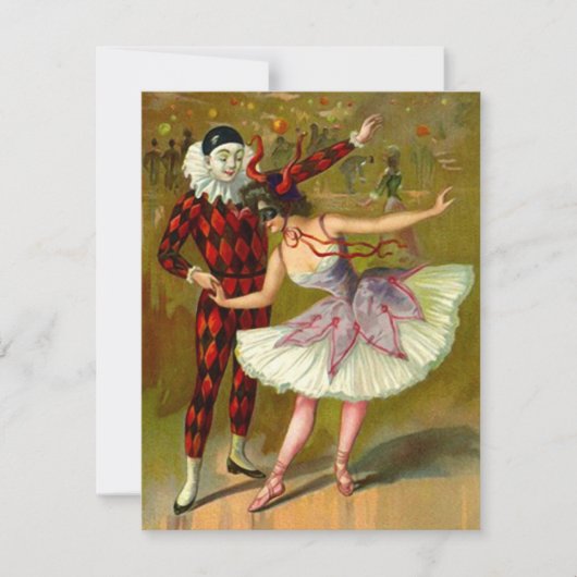 GR8 festliche Purim Maskerade-Party Einladungen (Vorderseite)