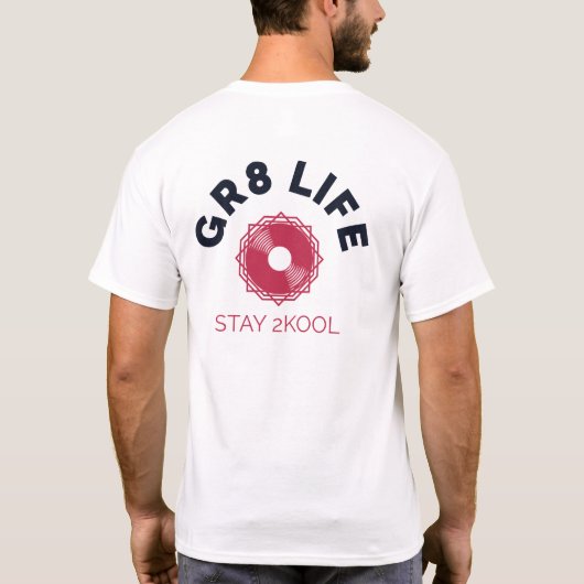 GR8 Life Athletics x Moon Star T-Shirt (Rückseite)