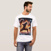 GR8 Life x The Wolve$ T-Shirt (Vorne ganz)