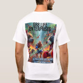GR8 Life x Titan Fluid Designer T-Shirt (Rückseite)