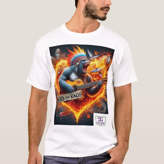 GR8 Life x World of Kaos T-Shirt (Vorderseite)