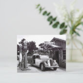 GR8 RETRO B&W RETIREMENT PARTY EINLADUNG INVENT (Stehend Vorderseite)