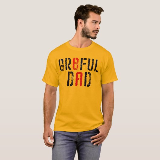 GR8FUL VATER T-Shirt (Vorne ganz)