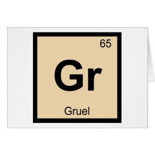 Gr - Brei Chemie Periodensystem Symbol
