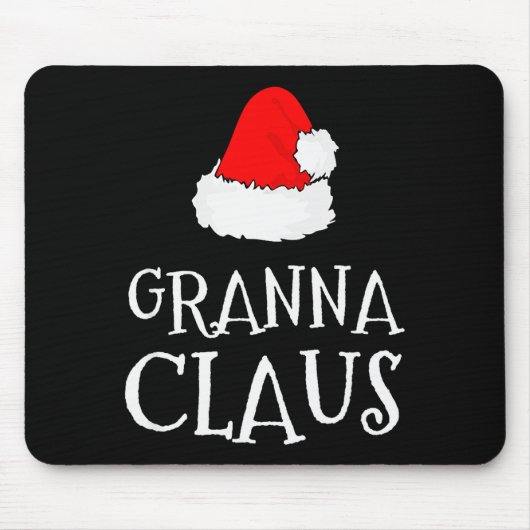 Gr Claus Christmas Santa's Pajama Family Matching Mousepad (Vorne)