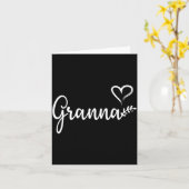 Gr Grandma Birthday Christmas Women Karte (Gelbe Blume)
