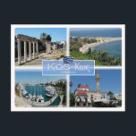 GR Griechenland - Kos Postkarte<br><div class="desc">Reisen und PostCard Hier ist die Erinnerung an Ihren Urlaub in Griechenland. Dieses Bild enthält eine Darstellung der folgenden Orte: Kos - Hafen. Beeindrucken Sie Freunde und Familie mit einzigartigen Souvenirs von der großen Reise. Probier uns!</div>
