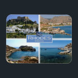 GR Griechenland - Rhodos - Kolymbia, Hafen - Magnet<br><div class="desc">Hier finden Sie das Andenken Ihres Urlaubs. Diese Kategorie enthält Kühlschrankmagnete von vielen Orten. Dieses Bild enthält eine Darstellung der folgenden Orte: Rhodos Griechenland - Kolymbia den Hafen - Faliraki - Rhodes SkalaKamirou tang - Lindos whit Acropoli. Beeindrucken Sie Freunde und Familie mit einzigartigen Souvenirs von der großen Reise! Probier...</div>