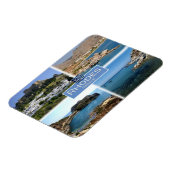 GR Griechenland - Rhodos - Kolymbia, Hafen - Magnet (Linke Seite)