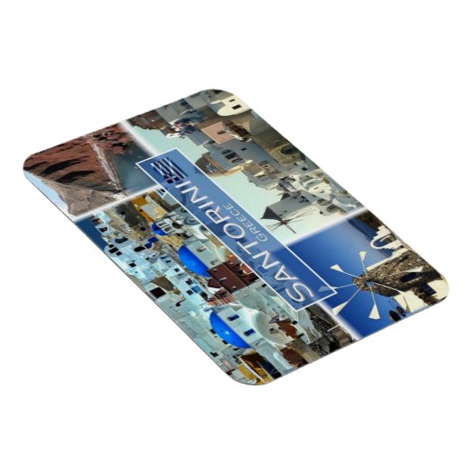 GR Griechenland - Santorini - Oia - Magnet (Rechte Seite)