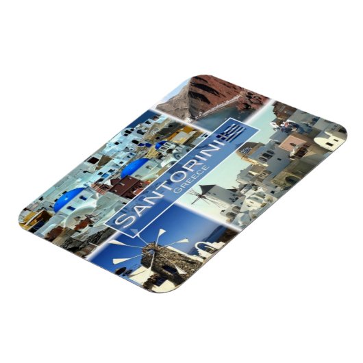 GR Griechenland - Santorini - Oia - Magnet (Linke Seite)