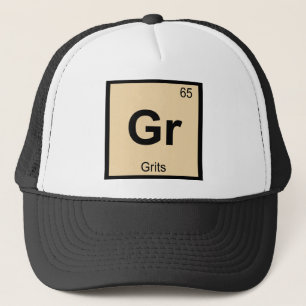 Gr - Grits Chemistry Periodic Table Symbol Truckerkappe