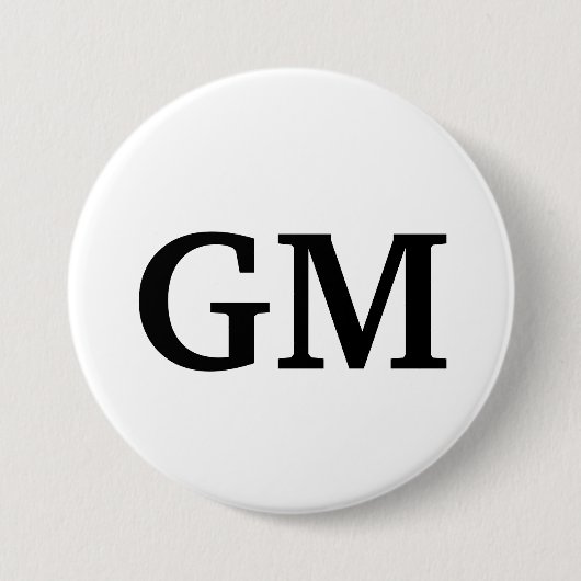 GR.-Knopf Button (Vorderseite)